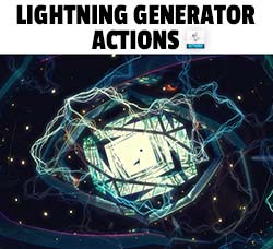PS动作－闪电环绕：Lightning Generator Actions